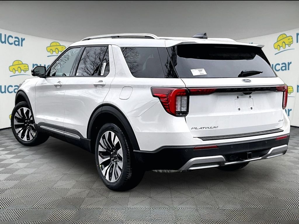 New 2026 White Metallic Ford Platinum image 4