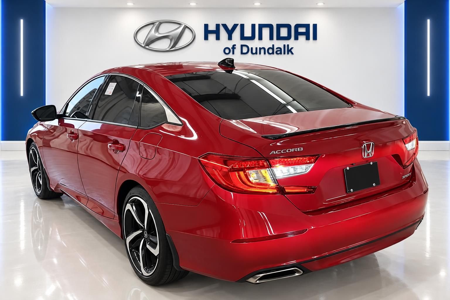 Used 2021 Red Honda Sport image 2