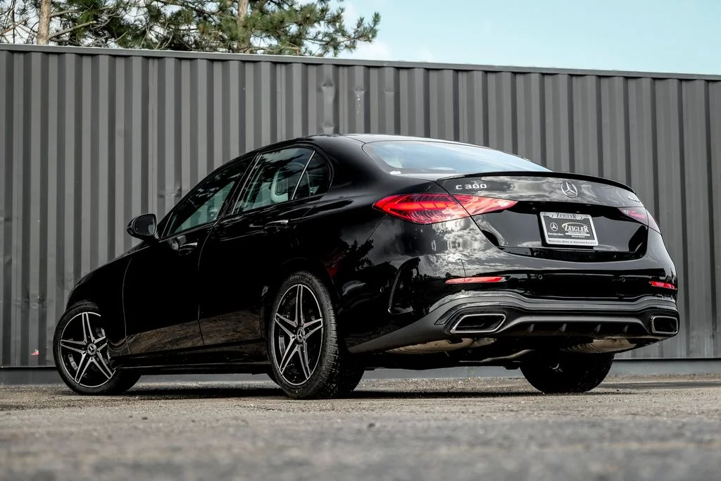 New 2026 Black Mercedes-Benz C 300 image 2
