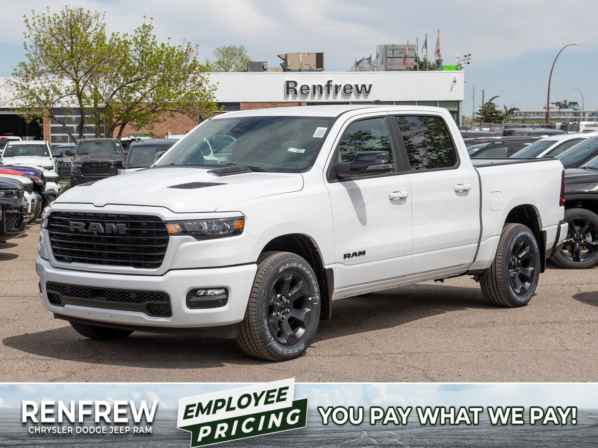 New 2026 White RAM Sport* image 1
