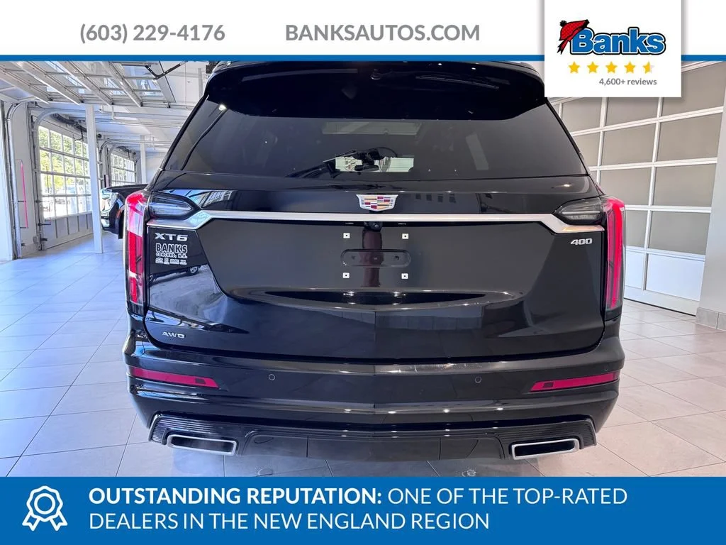 Certified Used 2025 Stellar Black Metallic Cadillac Sport image 6
