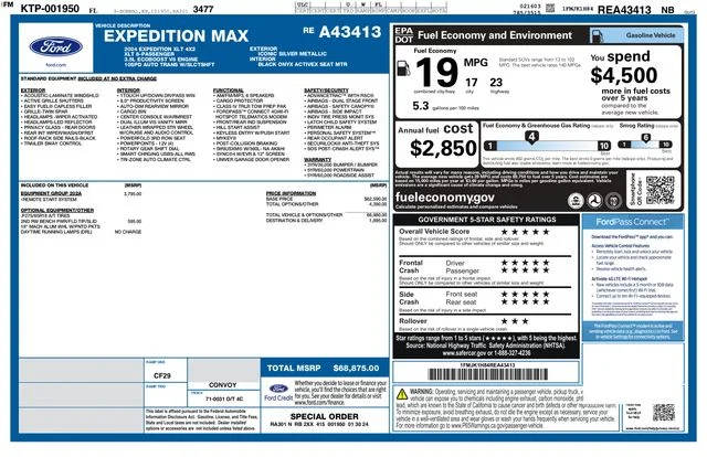 Certified Used 2024 Silver Ford XLT image 3