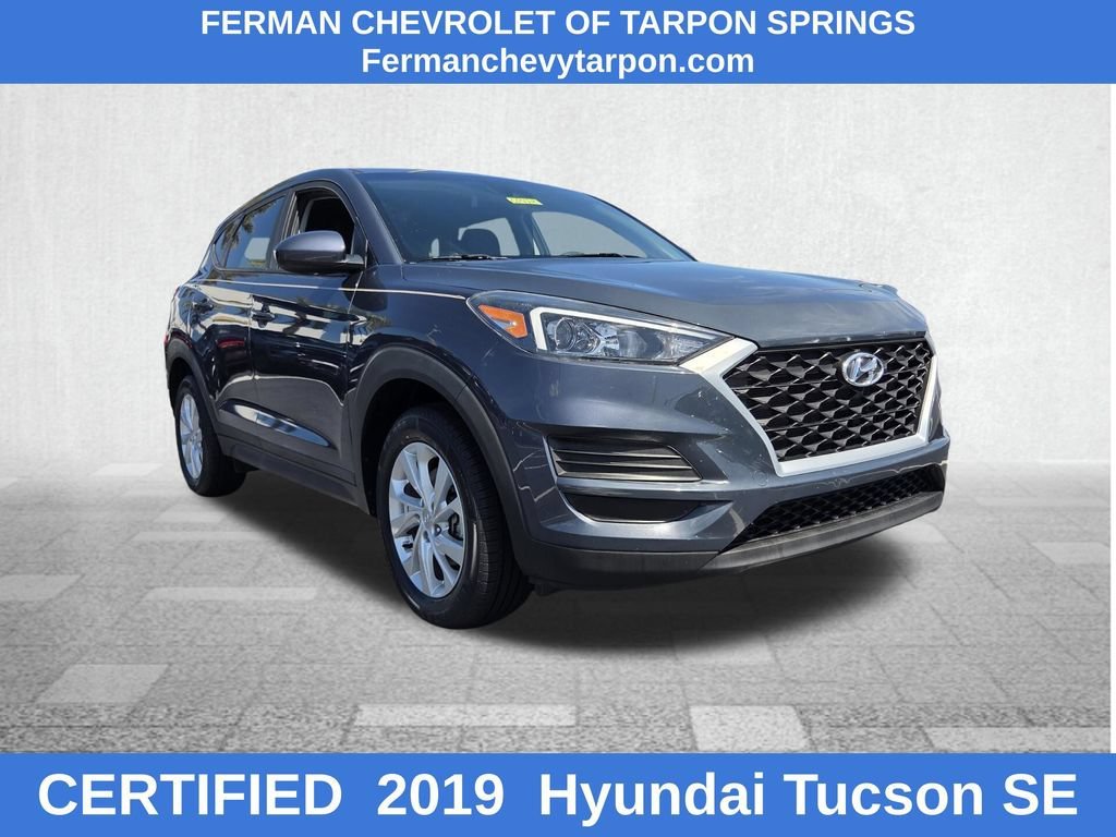Used 2019 Blue Hyundai SE image 1