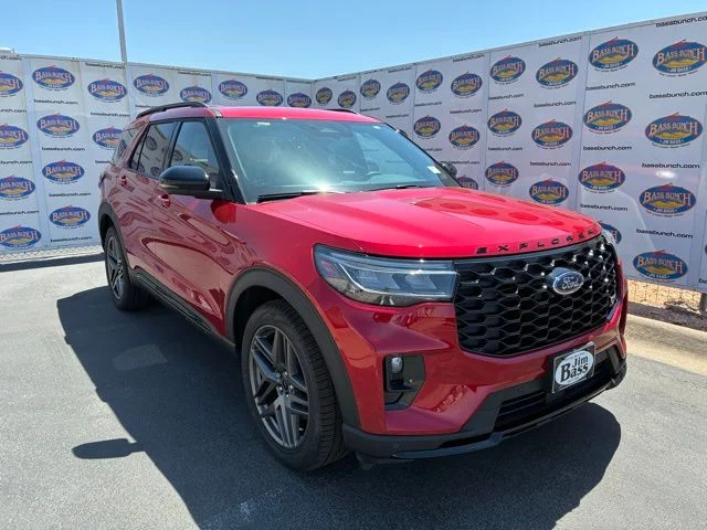 New 2026 Rapid Red Metallic Tinted Clearcoat Ford ST image 2