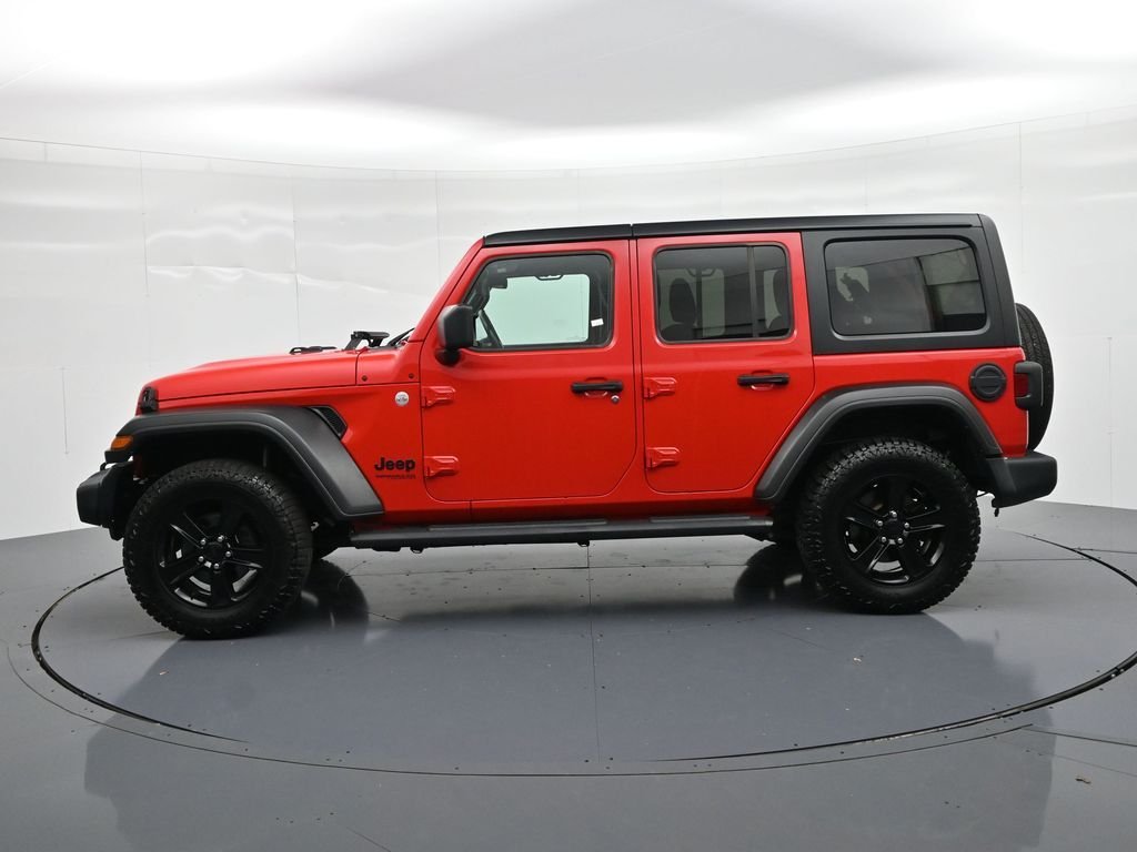 Used 2019 Red Jeep Unlimited Sport Altitude image 9