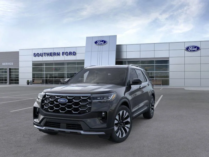New 2026 Agate Black Metallic Ford Platinum image 2