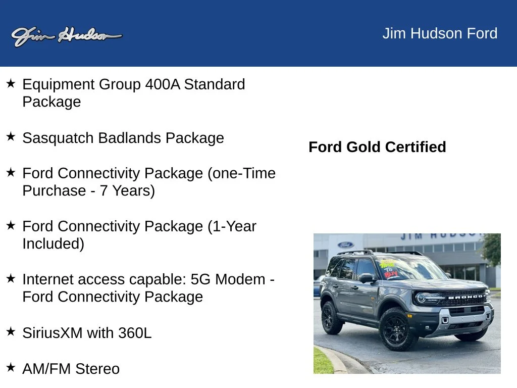 Used 2026 Gray Ford Badlands image 12