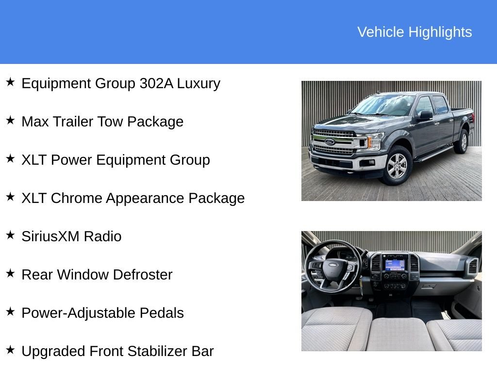 Used 2019 Gray Ford XLT image 5
