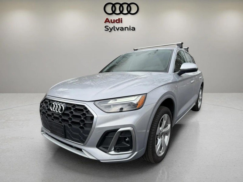 Certified Used 2025 Florett Silver Metallic Audi S line Premium Plus image 3