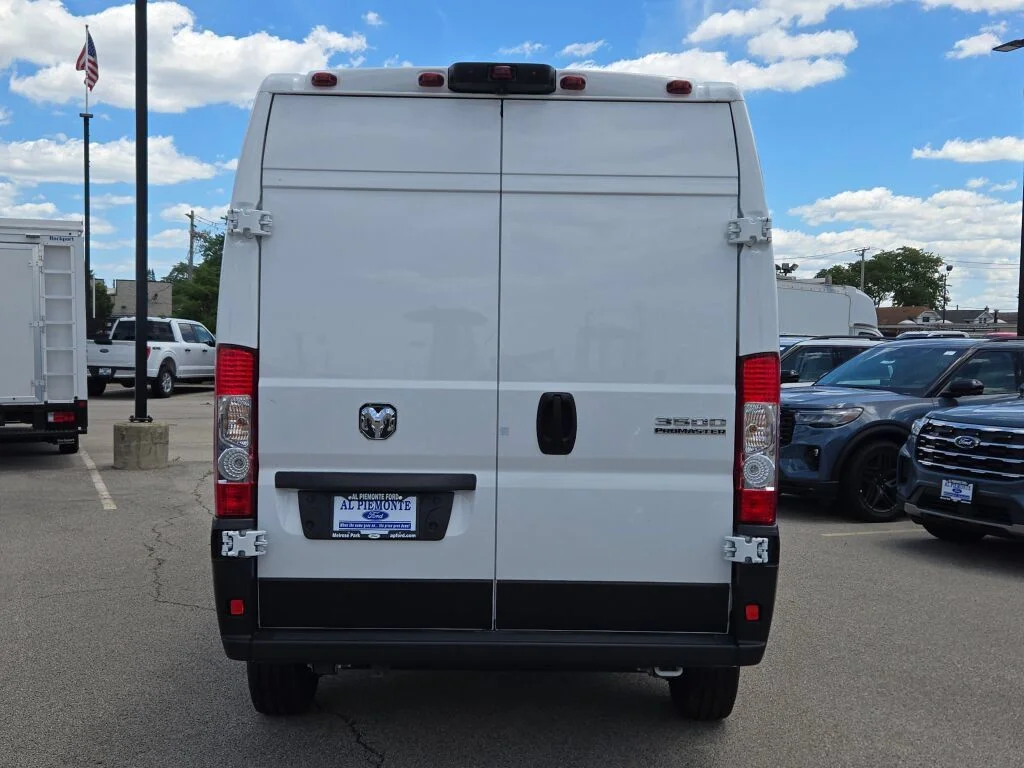 Used 2023 Bright White Clearcoat Ram High Roof image 11