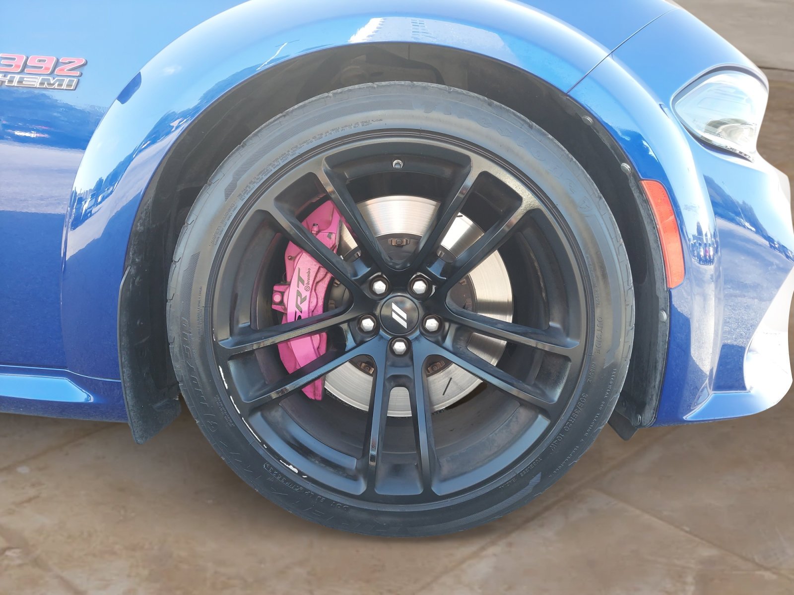 Used 2022 Indigo Blue Dodge Scat Pack Widebody image 29