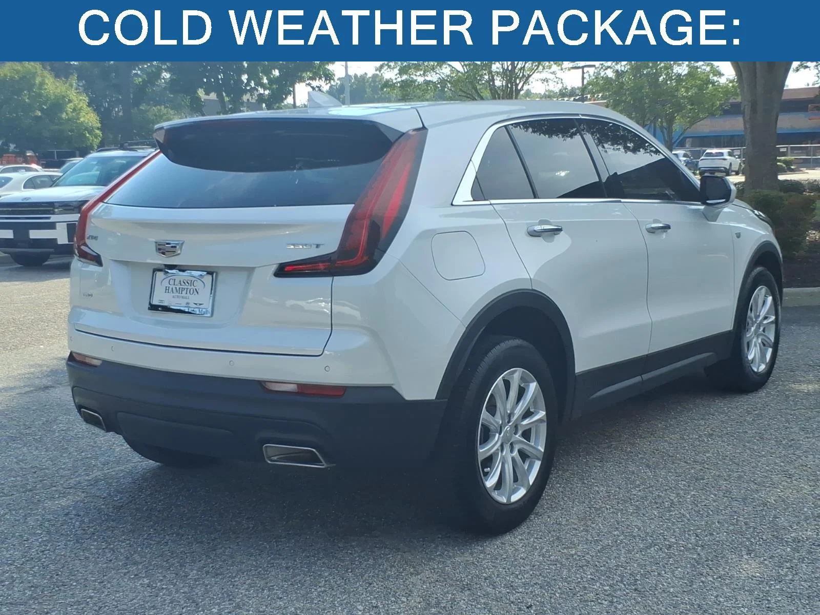 Used 2023 Crystal White Tricoat Cadillac AWD Luxury image 8