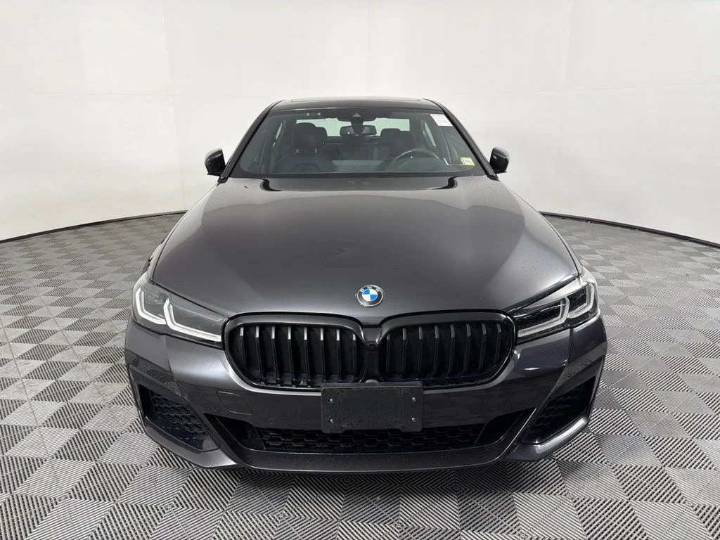 Certified Used 2023 Dark Graphite Metallic BMW 530i xDrive image 2