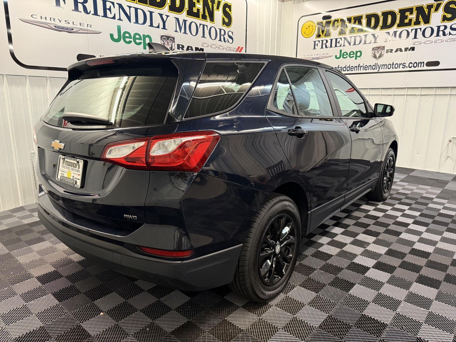 Used 2020 Chevrolet Equinox LS with VIN 3GNAXSEV7LS730833 for sale in South Haven, MI