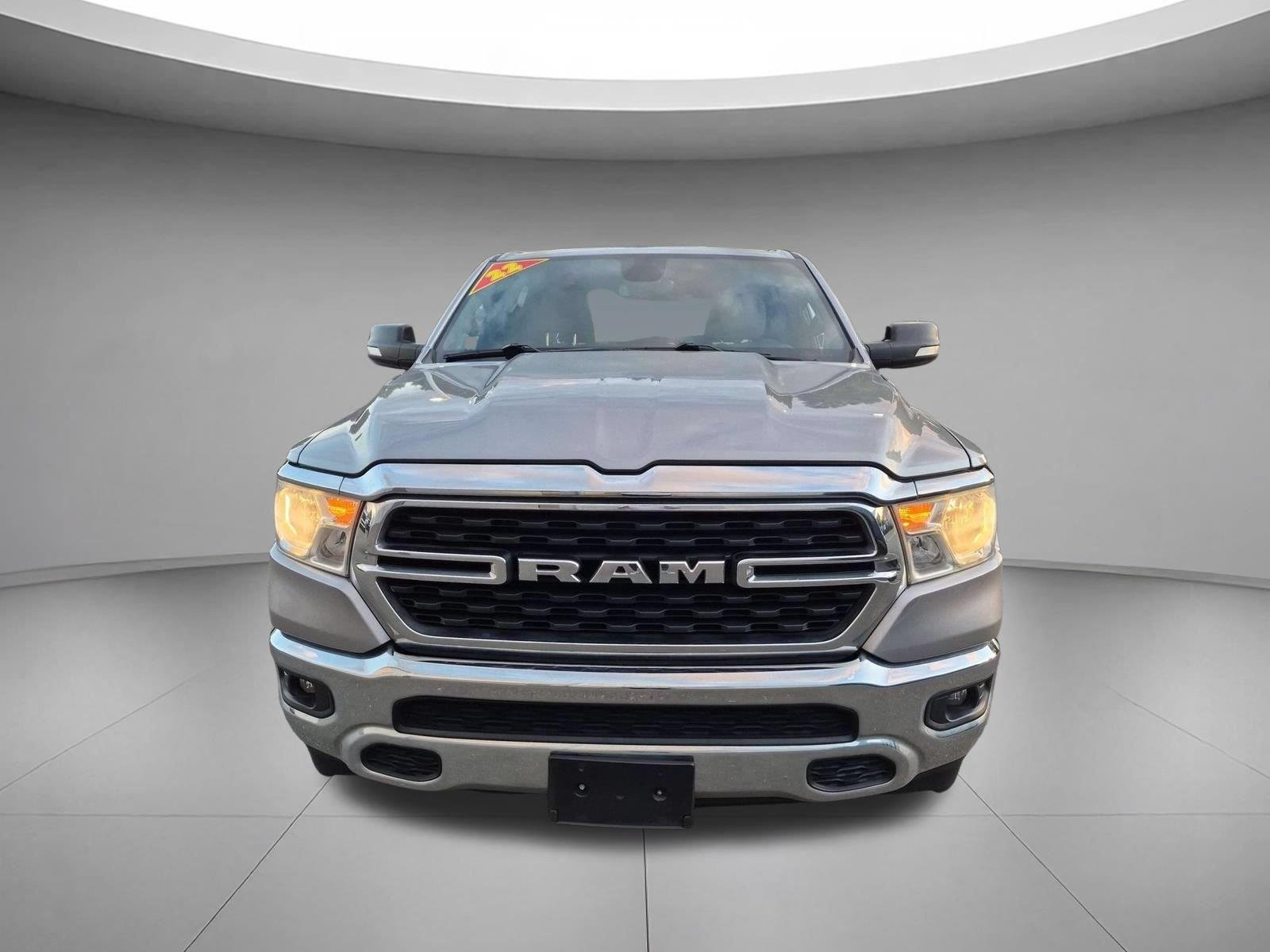 Used 2022 Billet Silver Metallic Clearcoat Ram Big Horn image 8