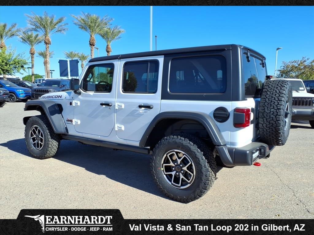 New 2026 Bright White Clearcoat Jeep Rubicon image 4
