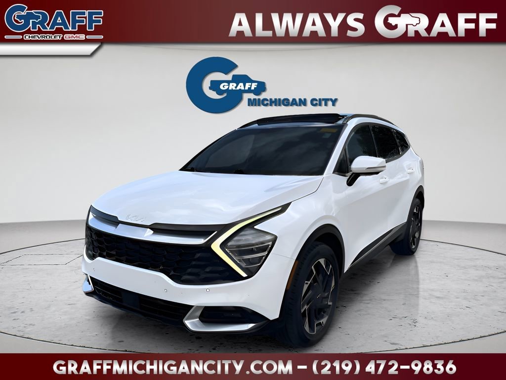 Used 2023 White Kia SX-Prestige image 1