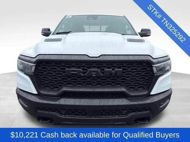 New 2026 Bright White Clear-Coat Exterior Paint RAM Rebel image 2