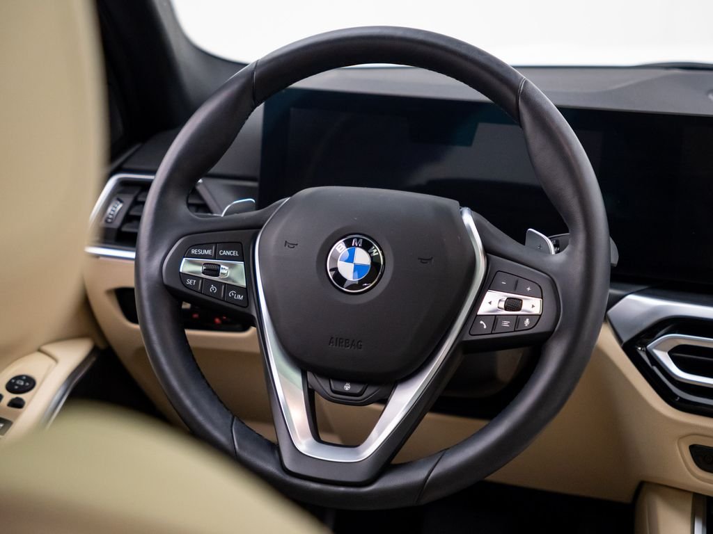 Used 2023 White Metallic BMW 330i xDrive image 12