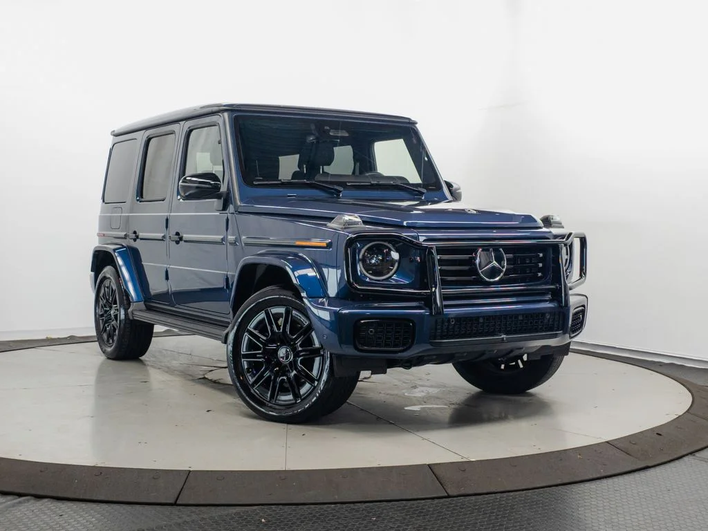 Used 2025 Twilight Blue Metallic Mercedes-Benz G 550 image 1