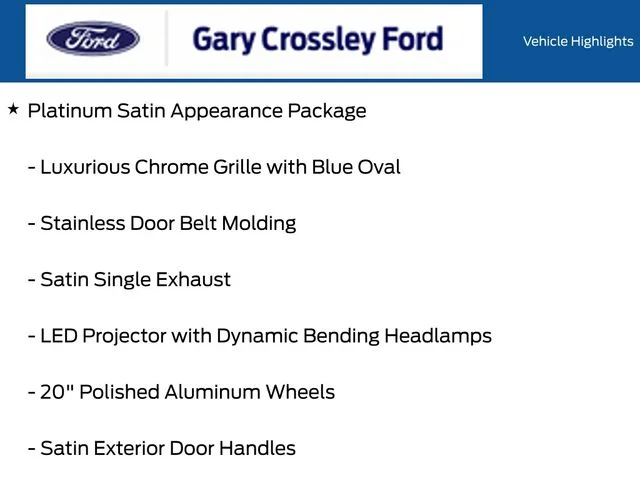 New 2026 Antimatter Blue Metallic Ford Platinum® image 6