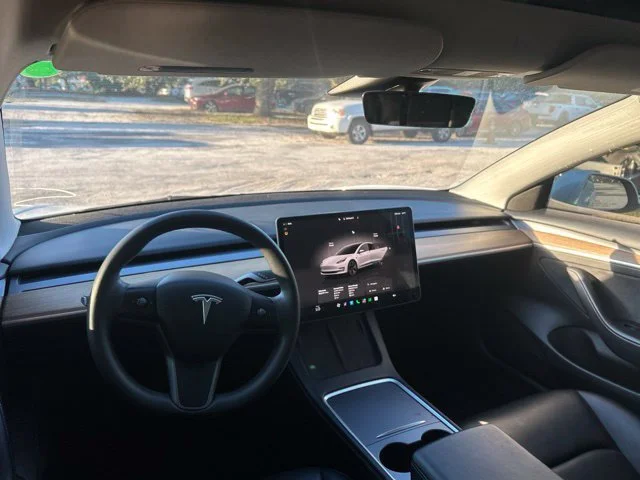 Used 2023 Pearl White Multi-Coat Tesla Base image 13