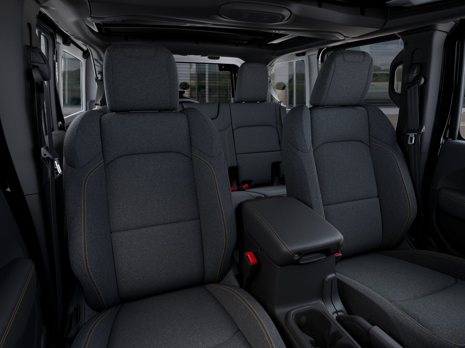 New 2026 Black Clear-Coat Exterior Paint Jeep Sahara image 35