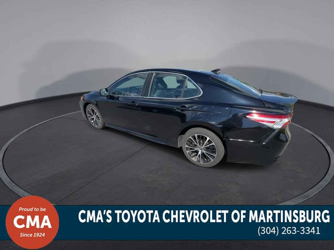 Used 2020 Midnight Black Metallic Toyota SE image 6