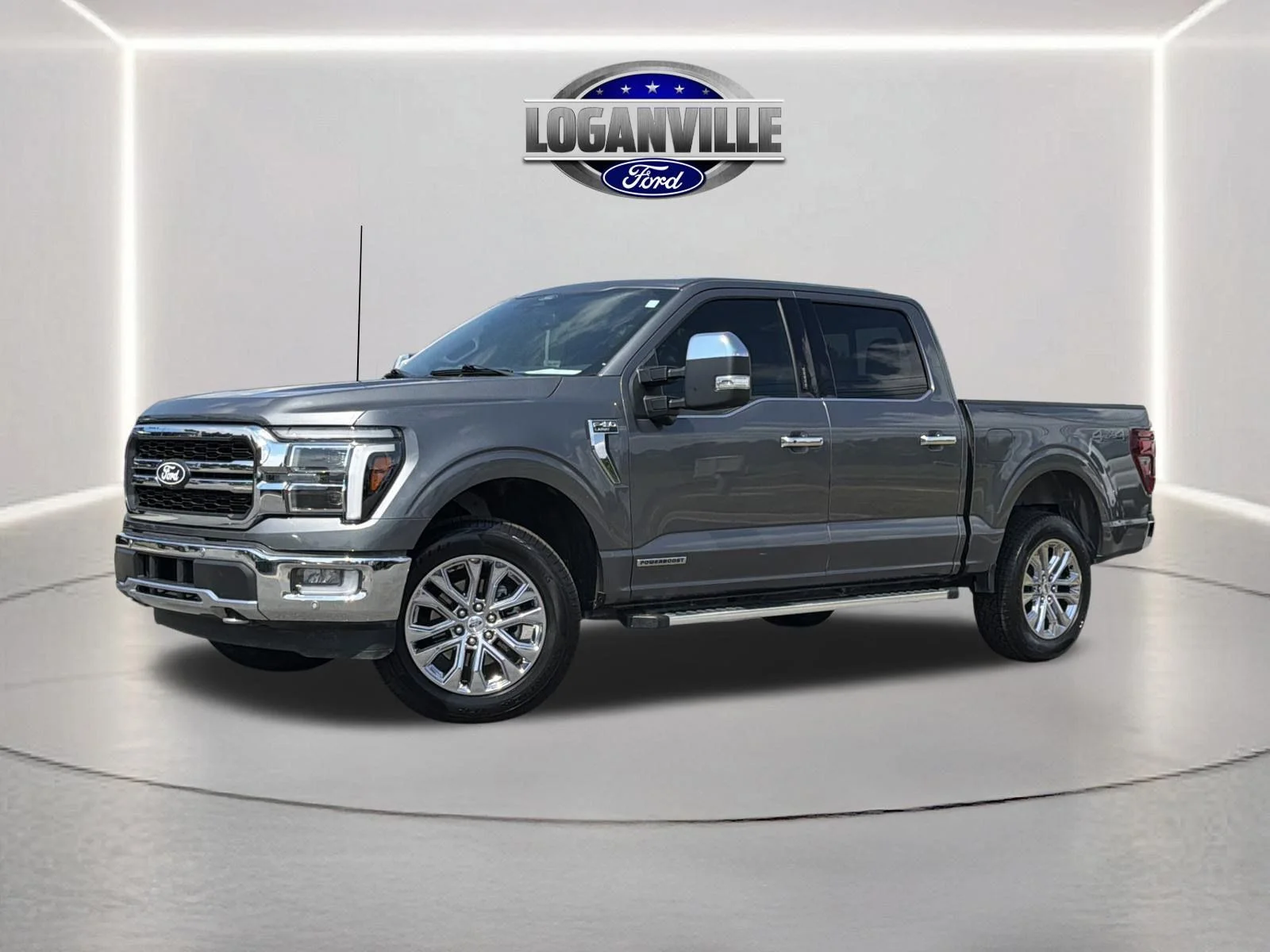 Certified Used 2024 Gray Metallic Ford Lariat image 1