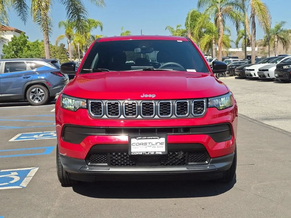 Certified Used 2024 Red Jeep Sport image 2