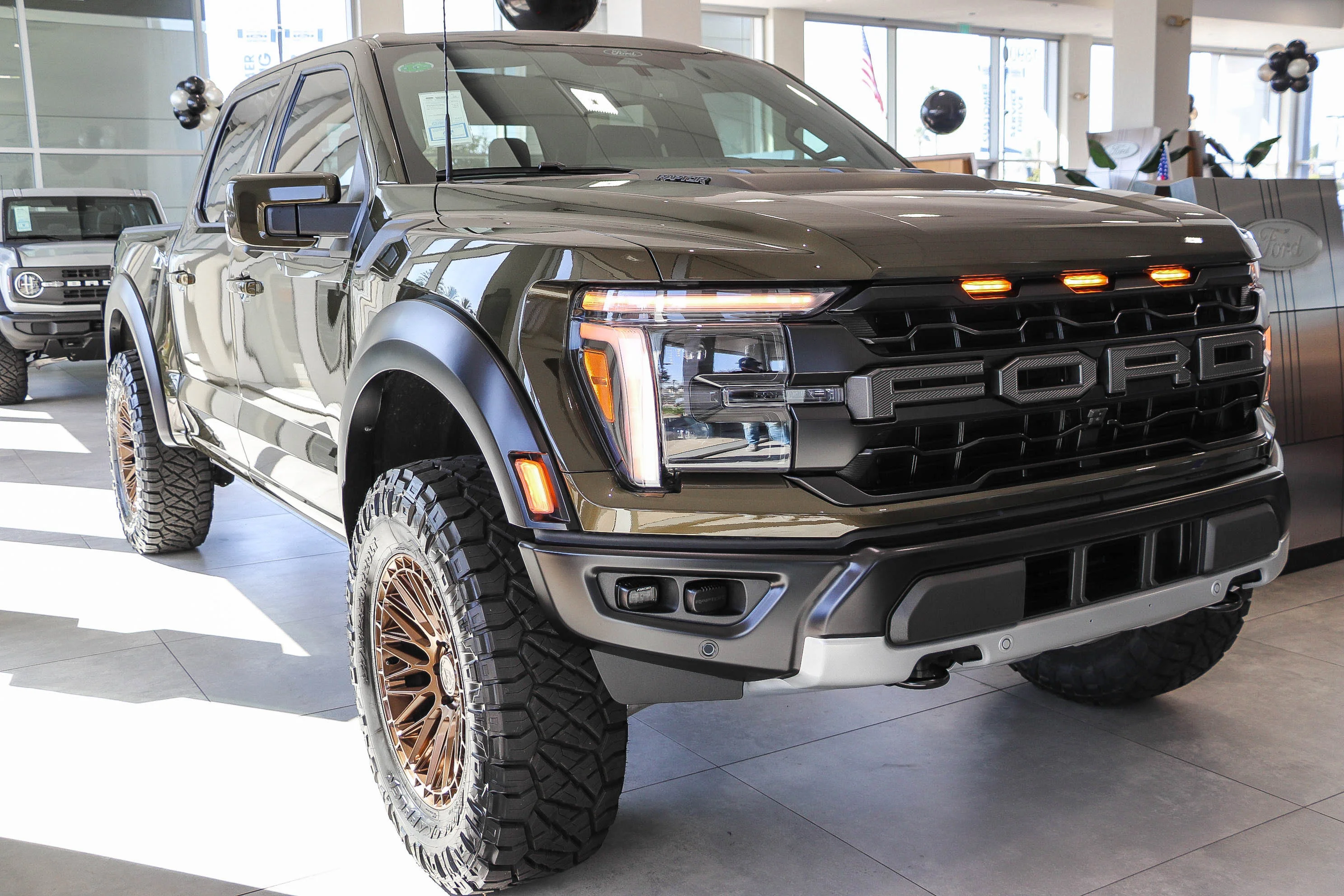 New 2026 Shelter Green Ford Raptor® image 3