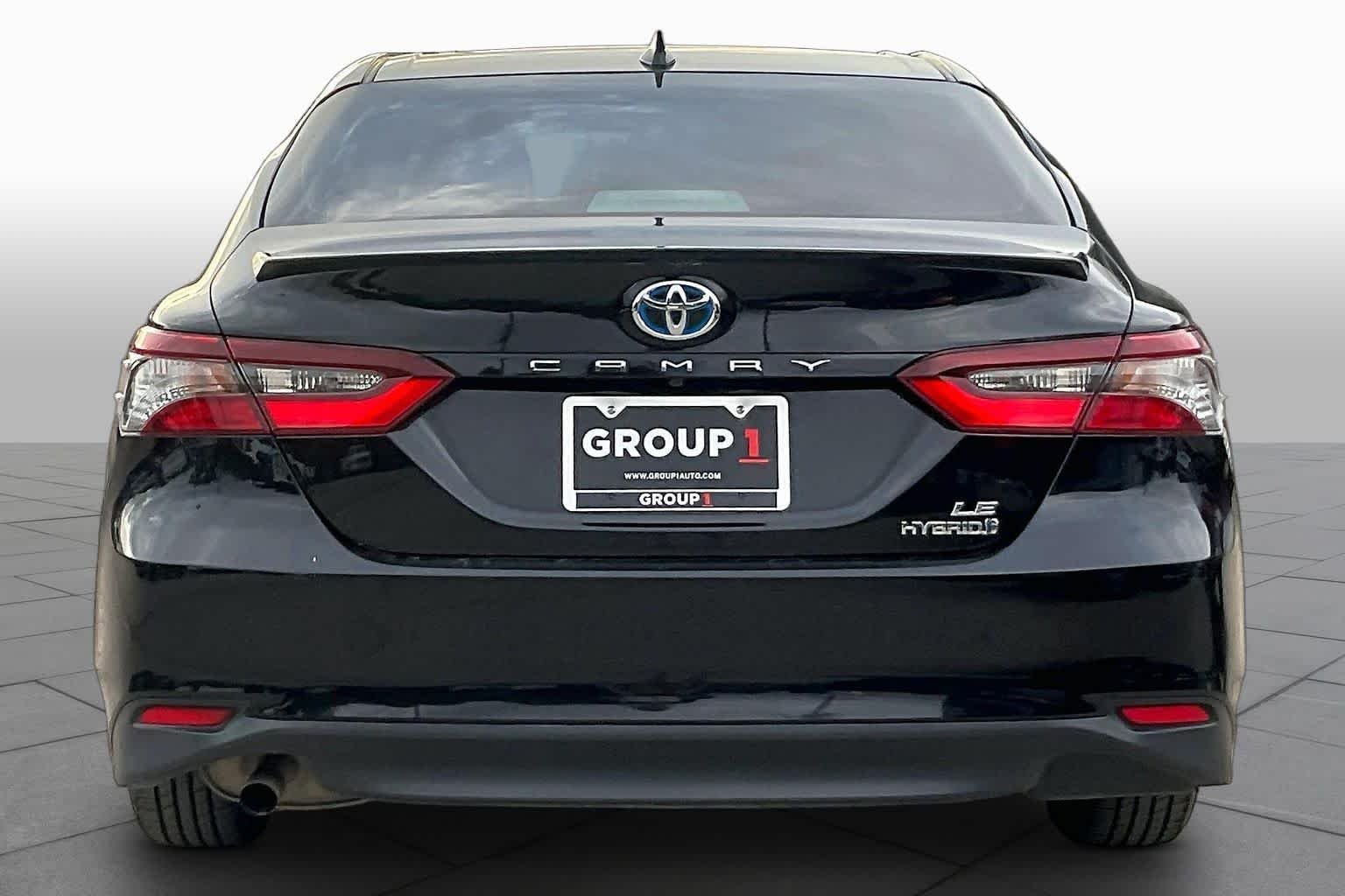 Used 2022 Midnight Black Metallic Toyota Hybrid LE image 5