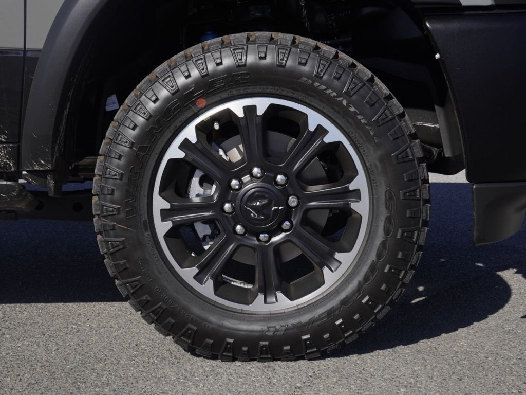 New 2026 Ceramic Gray Clear-Coat Exterior Paint RAM Rebel image 9