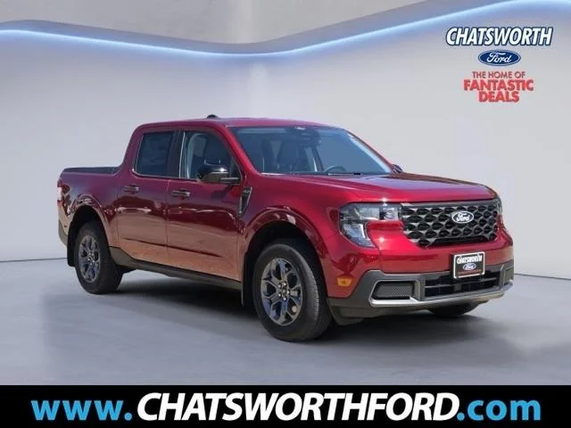 New 2026 Ruby Red Metallic Tinted Clearcoat Ford XLT image 1