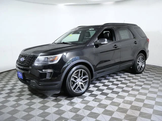 Used 2018 Black Ford Sport image 4