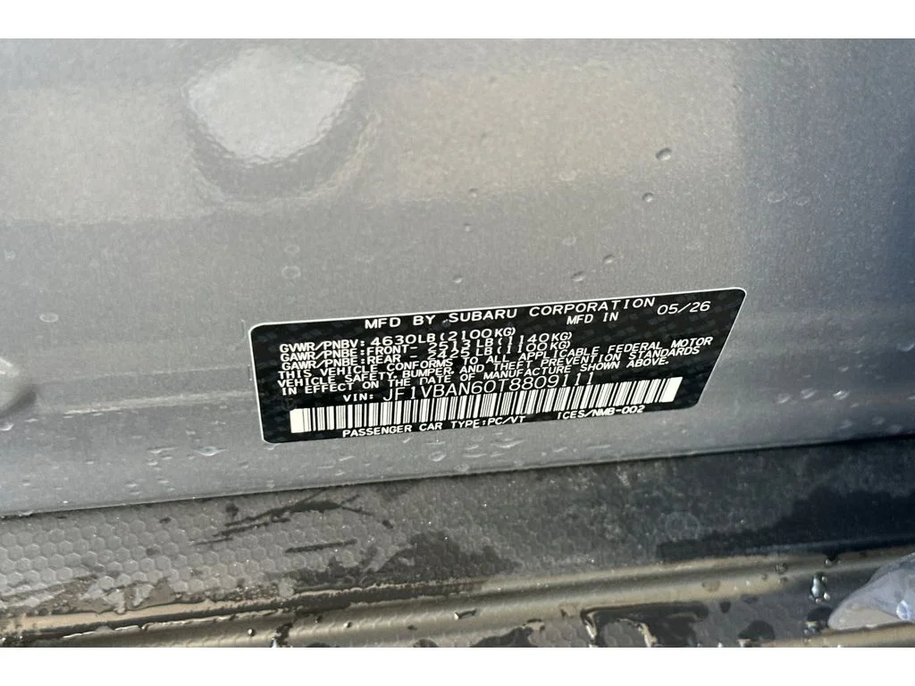 New 2026 ICE SILVER METALLIC Subaru Limited image 25