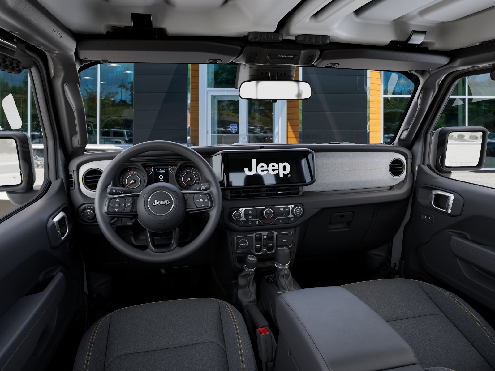 New 2026 Bright White Clear-Coat Exterior Paint Jeep Sport image 40