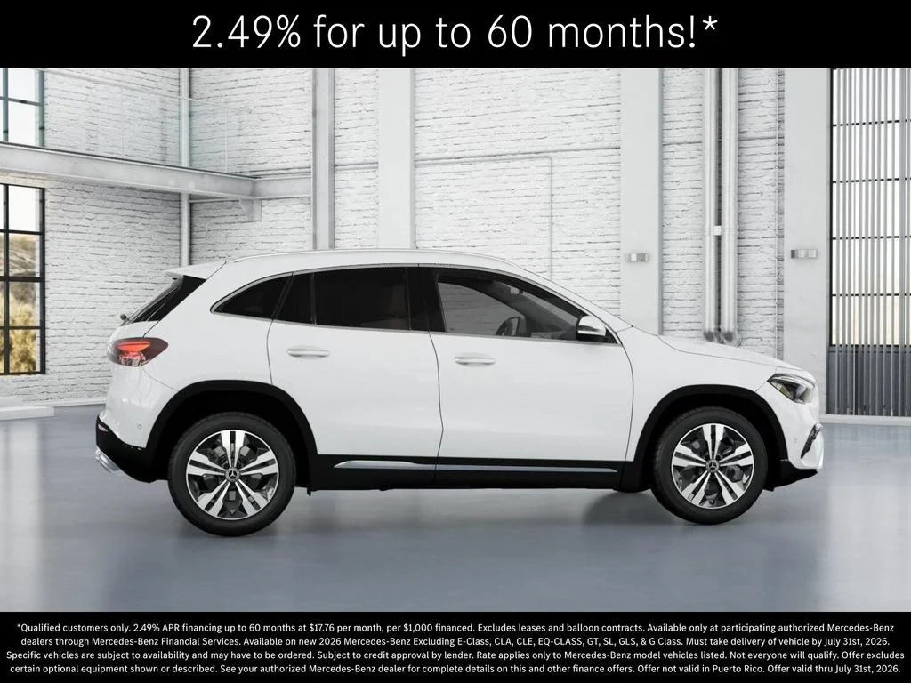 New 2026 Polar White Mercedes-Benz GLA 250 image 59