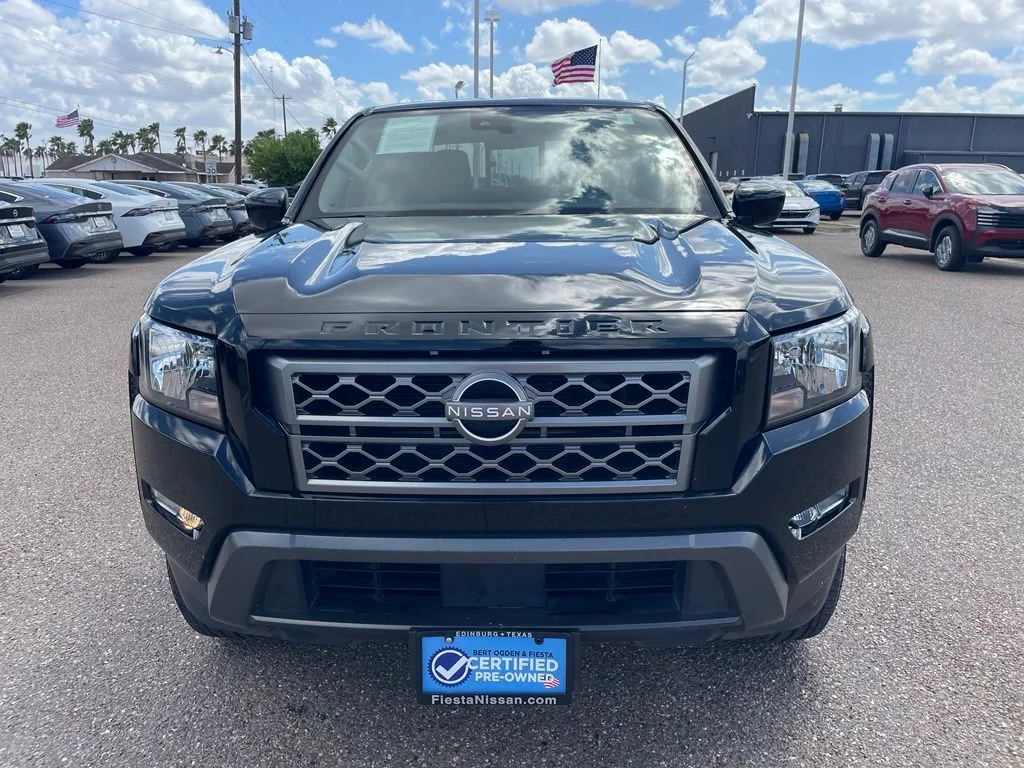 Used 2022 Black Nissan SV image 2