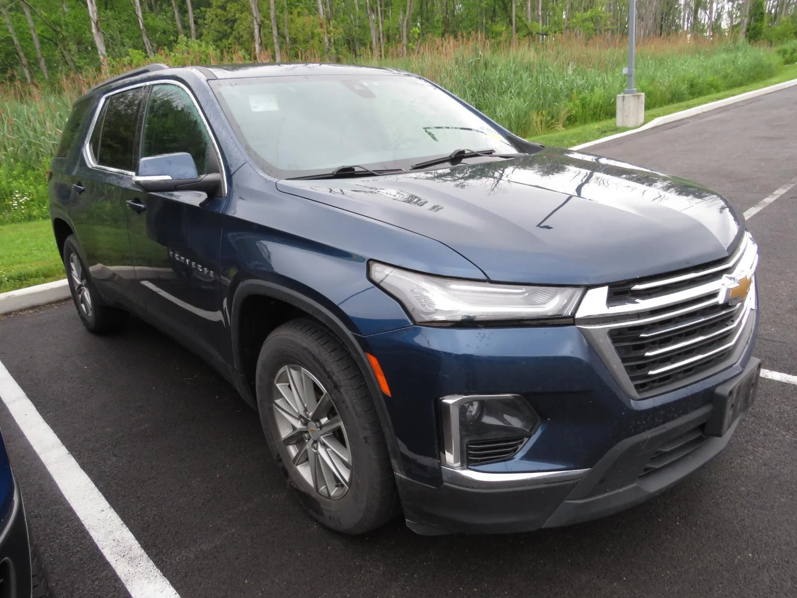 Used 2023 Northsky Blue Metallic Chevrolet LT Cloth image 14