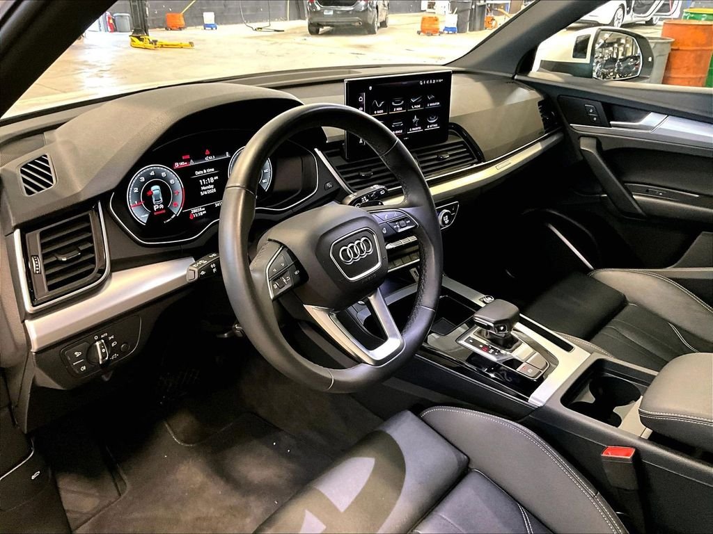 Used 2025 White Audi 45 S line Premium Plus image 8