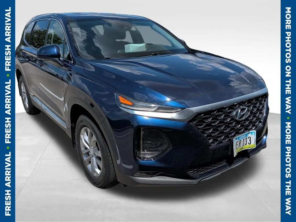 Certified Used 2020 Blue Hyundai SEL image 1