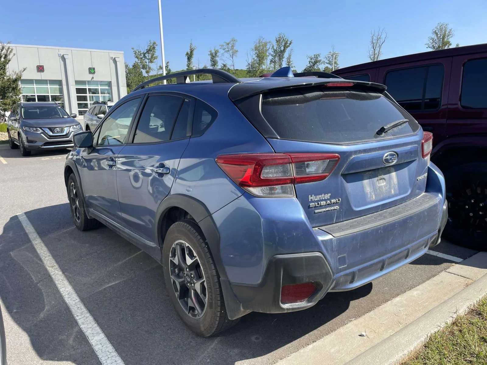 Used 2020 Quartz Blue Pearl Subaru Premium image 3