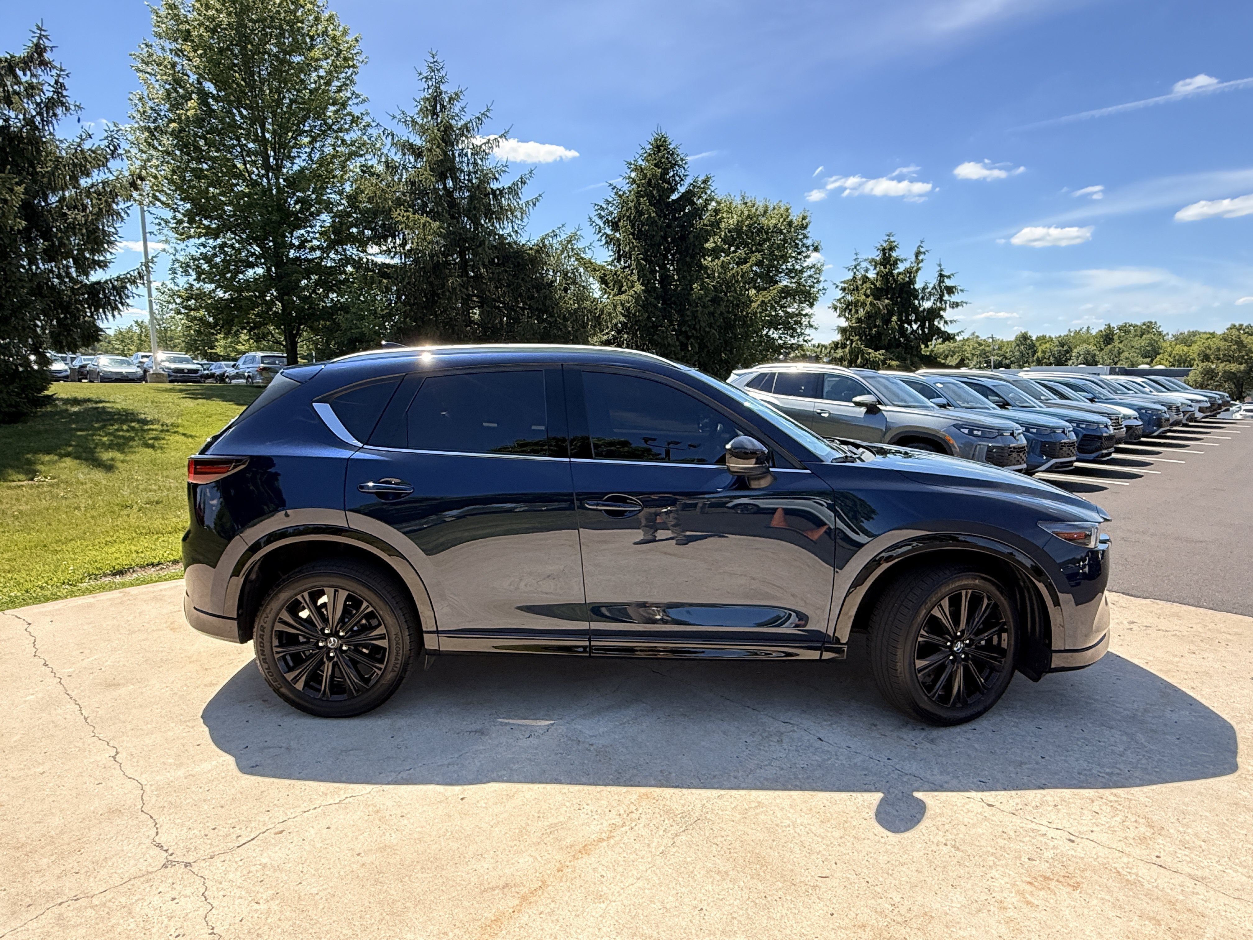 Used 2022 Deep Crystal Blue Mica Mazda 2.5 Turbo image 17