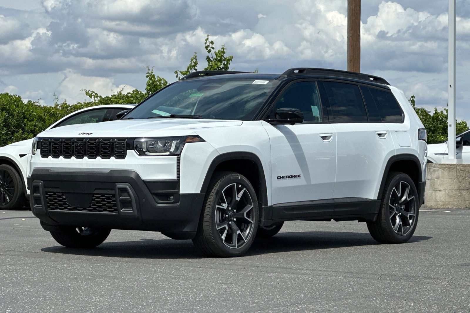 New 2026 Bright White Clearcoat Jeep Overland image 8