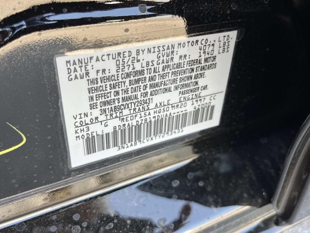 New 2026 Super Black Nissan SV image 27