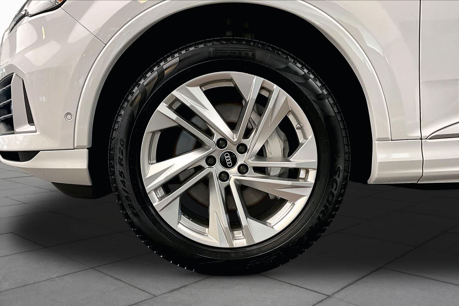 Used 2023 Glacier White Metallic Audi Premium Plus image 11