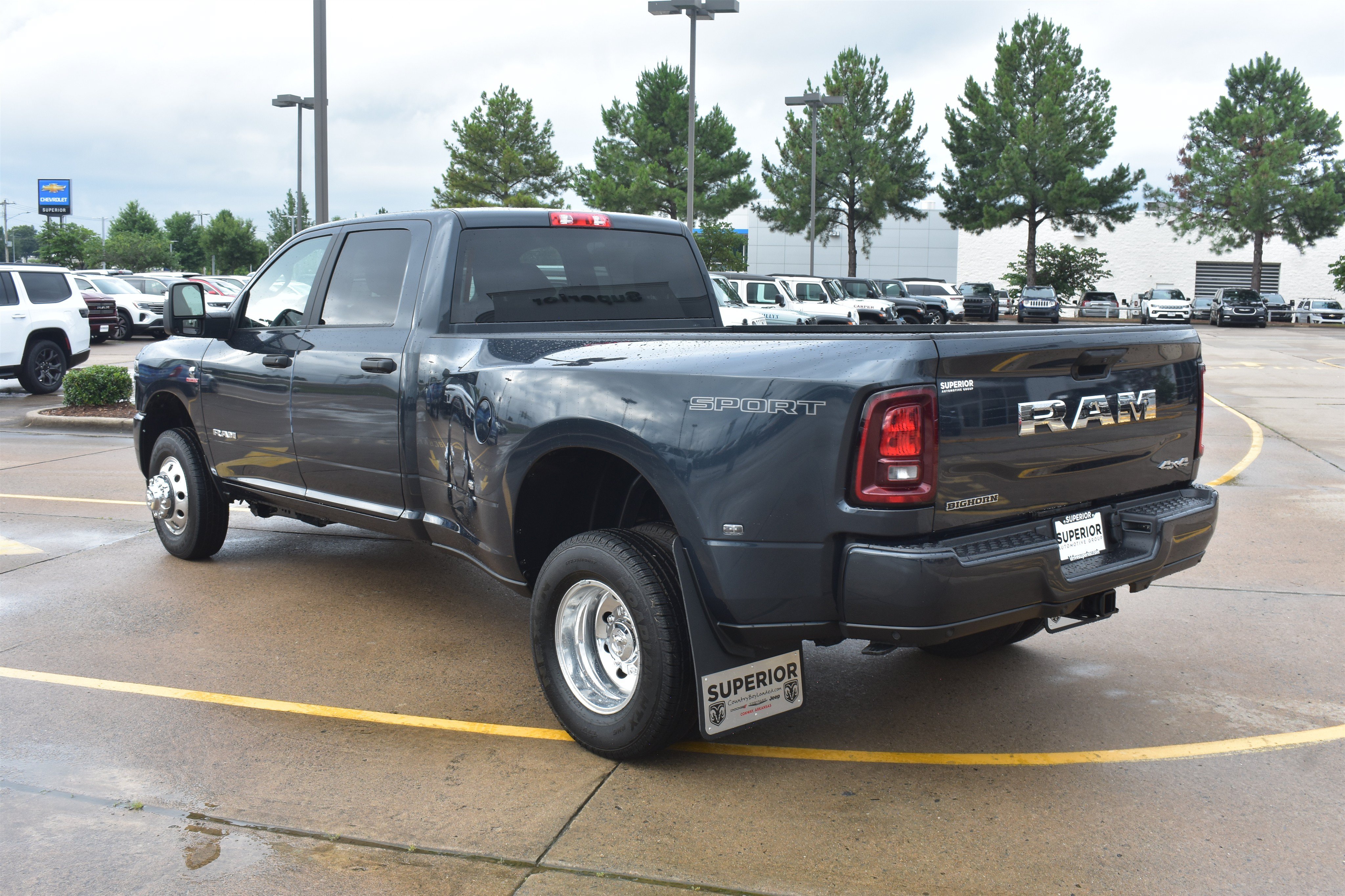 New 2026 Forged Blue Metallic Exterior Paint RAM Big Horn image 9