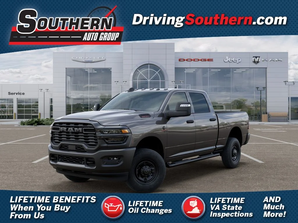 New 2026 Granite Crystal Metallic Clearcoat RAM Tradesman image 1