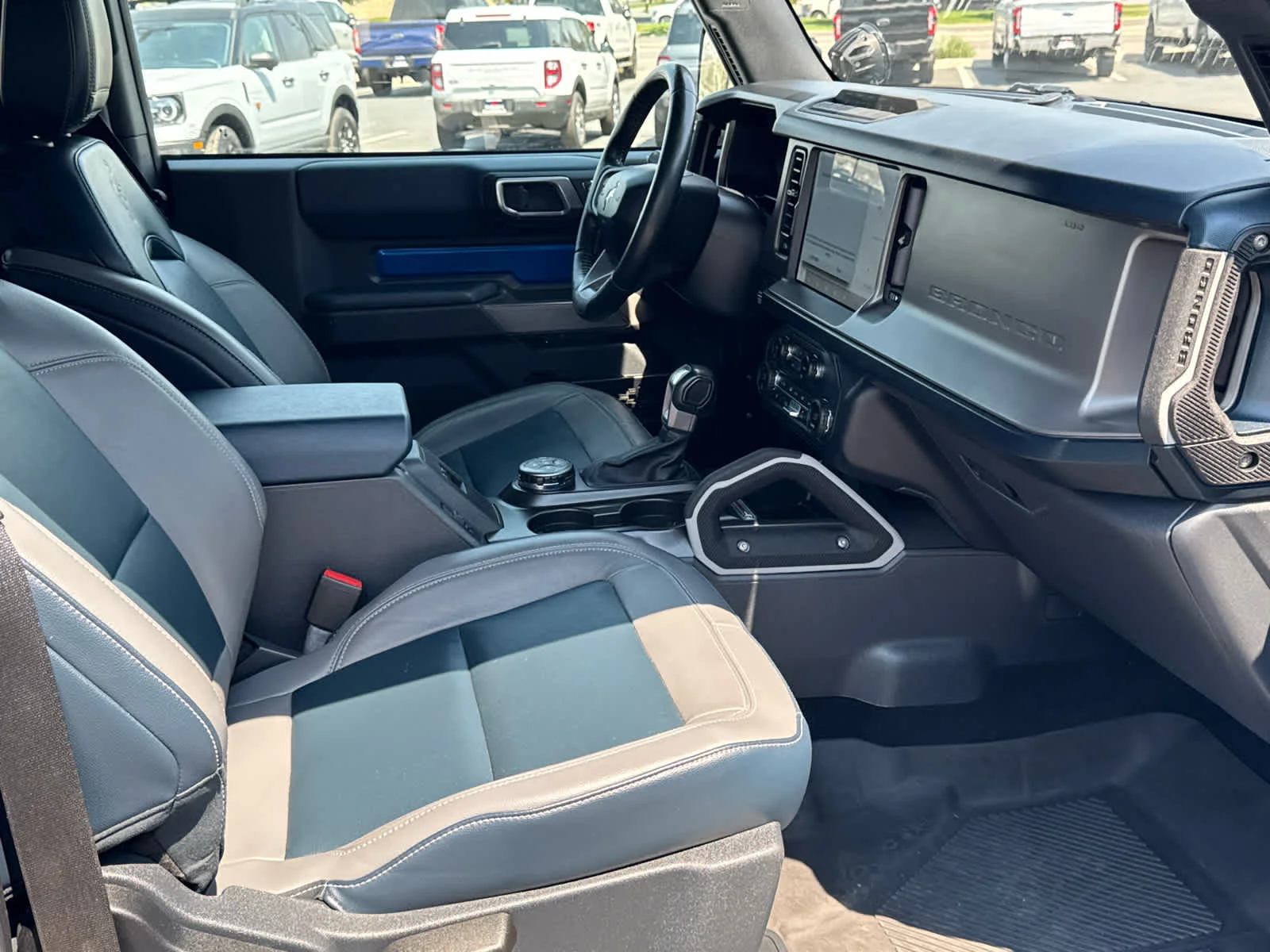 Used 2021 Lightning Blue Metallic Ford First Edition image 20